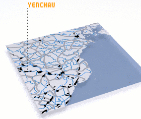 3d view of Yên Châu