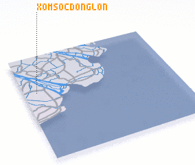 3d view of Xóm Sóc Dong Lớn