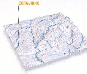 3d view of Zengjiahe