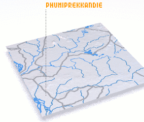 3d view of Phumĭ Prêk Kândiĕ