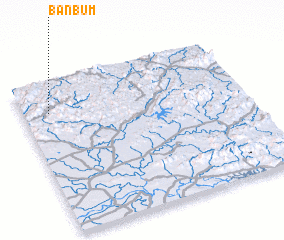 3d view of Bản Bum