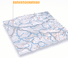 3d view of Ban Kèngkhan Kao