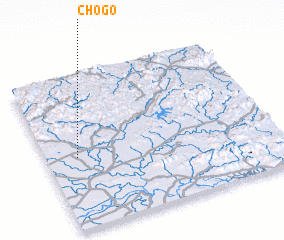 3d view of Chọ Gò