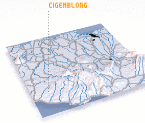 3d view of Cigemblong