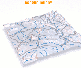 3d view of Ban Phouak Noy