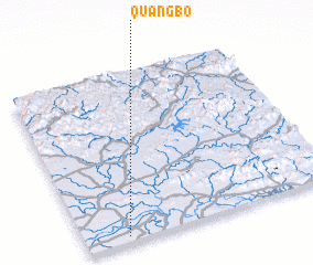 3d view of Quảng Bố