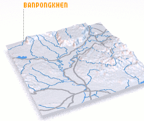 3d view of Ban Pôngkhèn