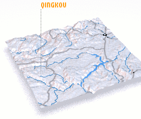 3d view of Qingkou