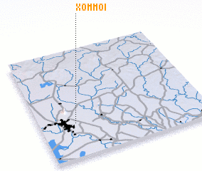 3d view of Xóm Mới