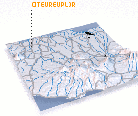 3d view of Citeureup-lor