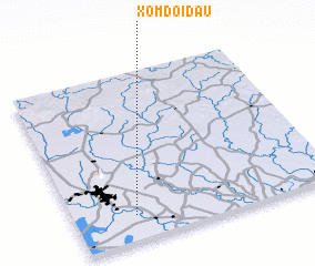 3d view of Xóm Doi Dầu