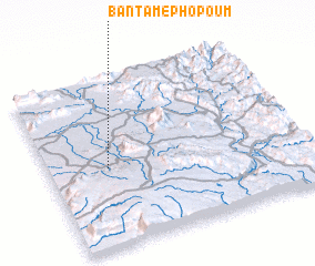 3d view of Ban Tamé-Phopoum