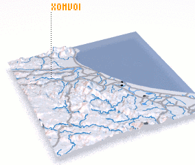 3d view of Xóm Voi