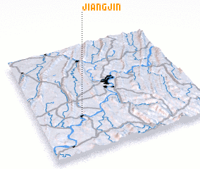 3d view of Jiangjin