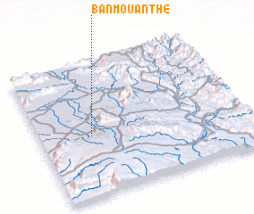 3d view of Ban Mouanthè