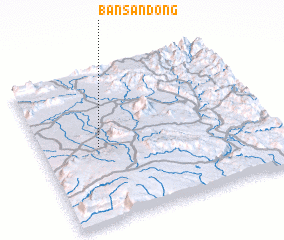 3d view of Ban Sandông