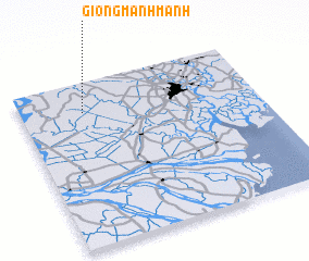 3d view of Giồng Manh Manh