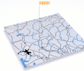 3d view of Xá Voi