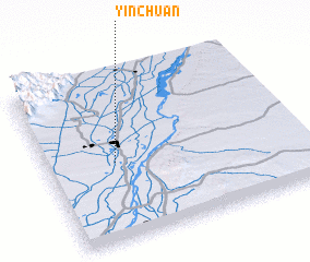 3d view of Yinchuan