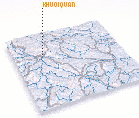 3d view of Khuổi Quân