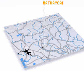 3d view of Xá Thầy Cai