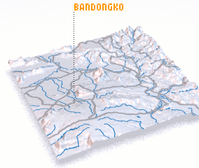 3d view of Ban Dôngkô