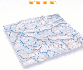 3d view of Ban Kalouk Kao