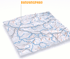 3d view of Ban Vangphao