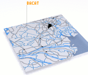 3d view of Bà Cát