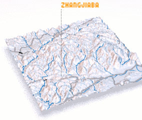 3d view of Zhangjiaba