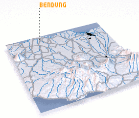 3d view of Bendung