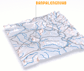 3d view of Ban Palèng Nua (1)