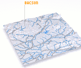 3d view of Bắc Sơn