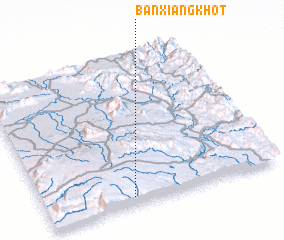 3d view of Ban Xiangkhôt