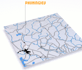 3d view of Phumĭ Ngiĕv