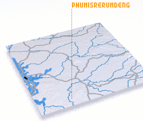 3d view of Phumĭ Srê Rumdéng