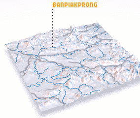 3d view of Ban Piakprông