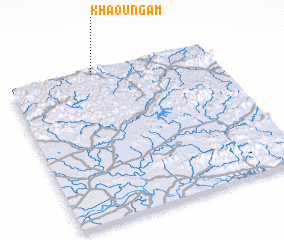 3d view of Khaou Ngâm