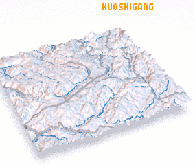 3d view of Huoshigang