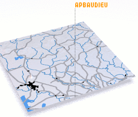 3d view of Ấp Bầu Ðiều