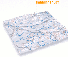 3d view of Ban Ngansaloy