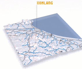 3d view of Xóm Làng