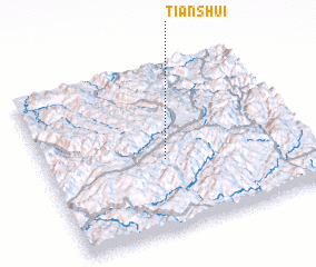 3d view of Tianshui