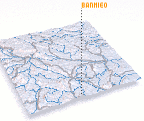 3d view of Bản Mieo