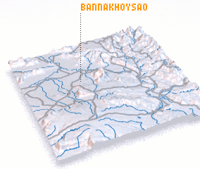 3d view of Ban Nakhoysao