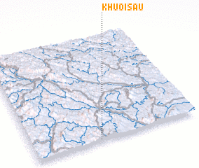 3d view of Khuôi Sau