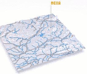 3d view of Mễ Xá