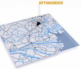 3d view of Ấp Thanh Bình