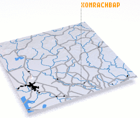 3d view of Xóm Rạch Bắp