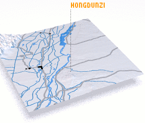 3d view of Hongdunzi